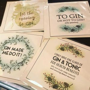 Handmade Gin Cards